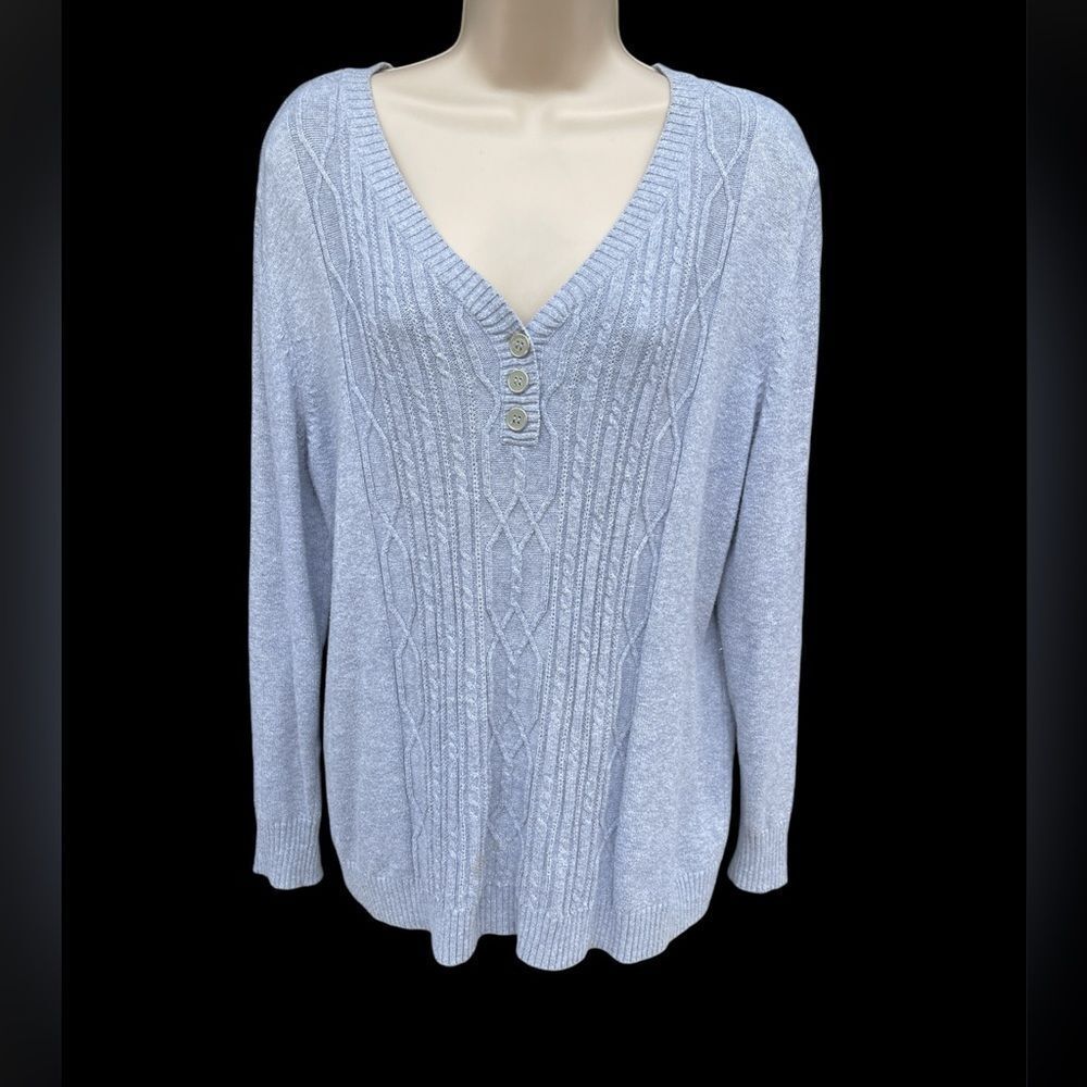 KAREN SCOTT SWEATER TOP